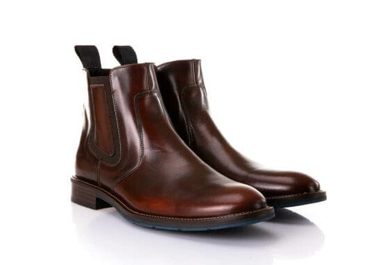 Ανδρικό κλασσικό μποτάκι καφέ Robinson 65805 SMALL MEN BOOTS ROBINSON