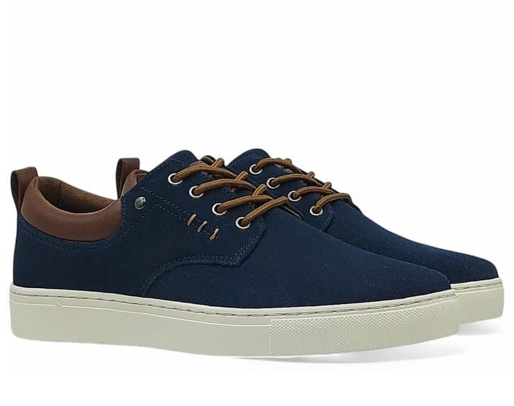 Ανδρικά Sneakers 605 μπλε καστόρι τριπητό Ανδρικά Sneakers 605 μπλε καστόρι τριπητό MEN CASUAL TSAKIRIS MALLAS MEN