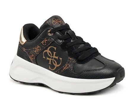 Γυναικεία sneakers μαύρο FLPLUCFAL12 Γυναικεία sneakers μαύρο FLPLUCFAL12 CASUAL Guess shoes