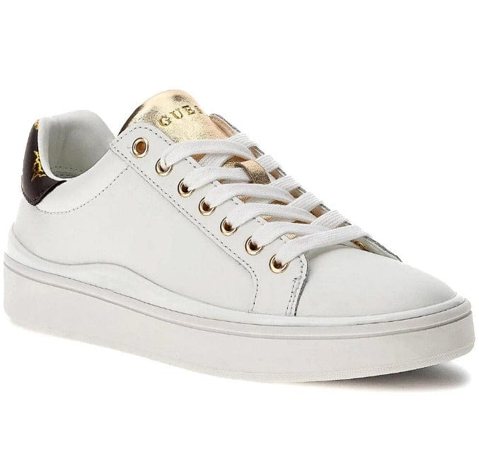 Γυναικεία sneakers Guess FL7BNNLEA12 λευκό-La Scarpa Shoes Γυναικεία sneakers Guess FL7BNNLEA12 λευκό CASUAL Guess shoes