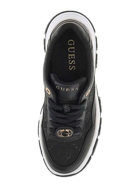 Γυναικεία Sneakers Guess FLFBRTELE12 μαύρο Γυναικεία Sneakers Guess FLFBRTELE12 μαύρο CASUAL Guess shoes