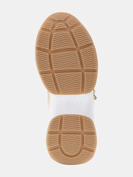 Γυναικεία Sneakers Guess FLPHARELE12 μπεζ Γυναικεία Sneakers Guess FLPHARELE12 μπεζ CASUAL Guess shoes