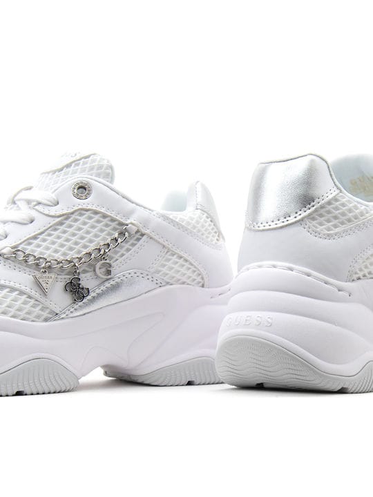 Γυναικεία sneakers Guess FLPHARELE12 λευκό Γυναικεία sneakers Guess FLPHARELE12 λευκό CASUAL Guess shoes