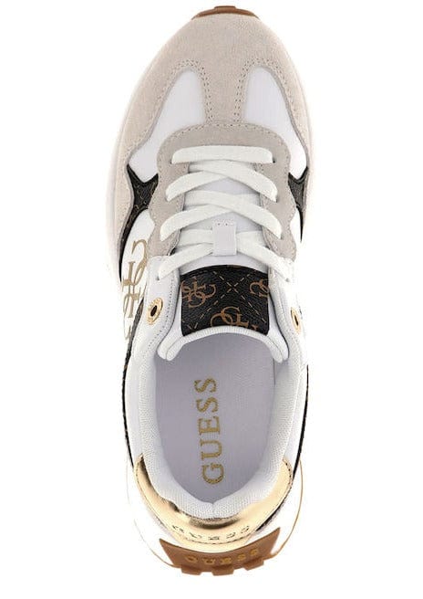 Γυναικεία sneakers Guess Λευκό/Μπέζ FLPLUCPEL12 Γυναικεία sneakers Guess Λευκό/Μπέζ FLPLUCPEL12 CASUAL Guess shoes