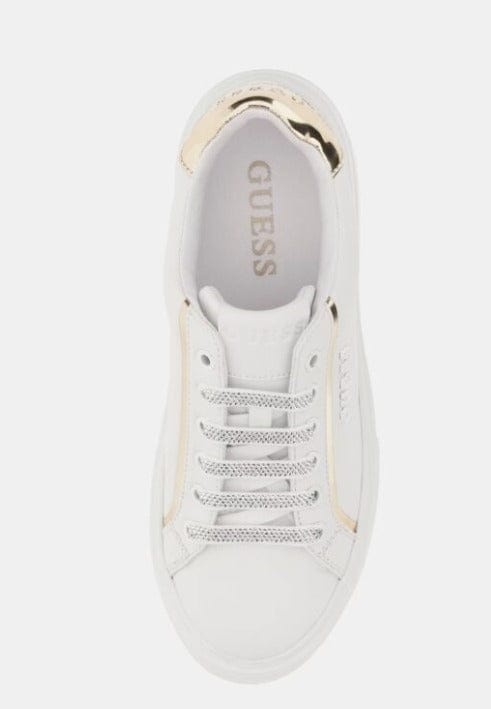 Γυναικεία sneakers Guess white FLJMRIELE12 Γυναικεία sneakers Guess white FLJMRIELE12 CASUAL Guess shoes