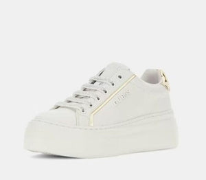 Γυναικεία sneakers Guess white FLJMRIELE12 Γυναικεία sneakers Guess white FLJMRIELE12 CASUAL Guess shoes
