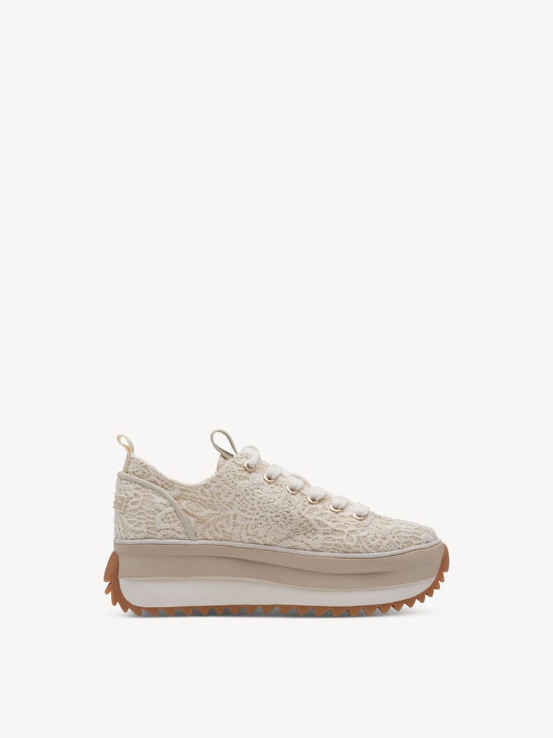 Γυναικεία Sneakers ivory macrame Tamaris 1-23731 Γυναικεία Sneakers ivory macrame Tamaris 1-23731 CASUAL TAMARIS