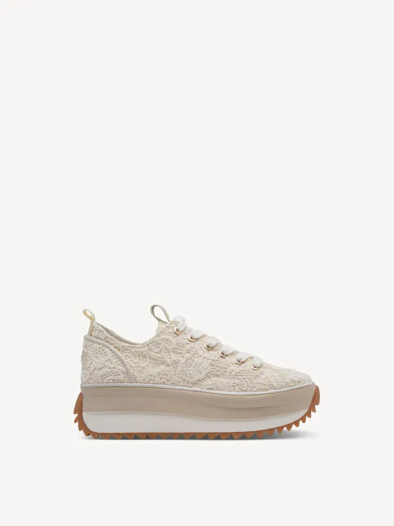 Γυναικεία Sneakers ivory macrame Tamaris 1-23731 Γυναικεία Sneakers ivory macrame Tamaris 1-23731 CASUAL TAMARIS