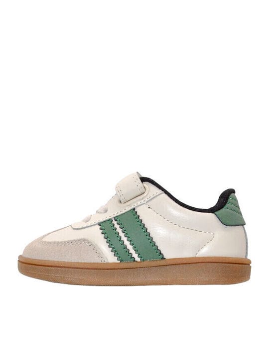 Παιδικά Sneakers για αγόρι λευκό/πράσινο Mayoral  42611 Παιδικά Sneakers για αγόρι λευκό/πράσινο Mayoral  42611 BOYS MAYORAL