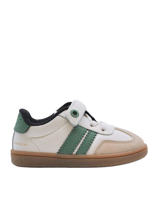 Παιδικά Sneakers για αγόρι λευκό/πράσινο Mayoral  42611 Παιδικά Sneakers για αγόρι λευκό/πράσινο Mayoral  42611 BOYS MAYORAL
