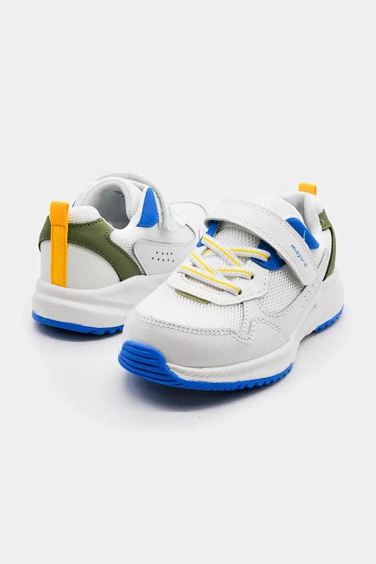 Παιδικά Sneakers για αγόρι λευκό/μπλε Mayoral 43797 Παιδικά Sneakers για αγόρι λευκό/μπλε Mayoral 43797 BOYS MAYORAL