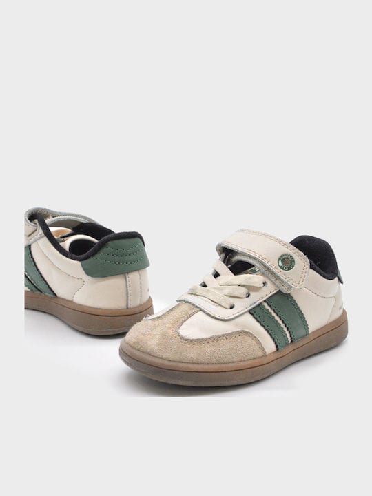 Παιδικά Sneakers για αγόρι λευκό/πράσινο Mayoral 44611 Παιδικά Sneakers για αγόρι λευκό/πράσινο Mayoral 44611 BOYS MAYORAL