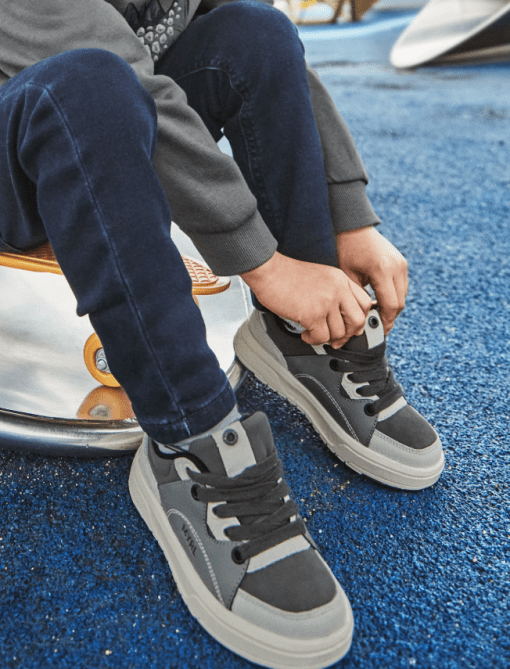Παιδικά Sneakers για αγόρι μαύρο Mayoral 46586 Παιδικά Sneakers για αγόρι μαύρο Mayoral 46586 BOYS MAYORAL