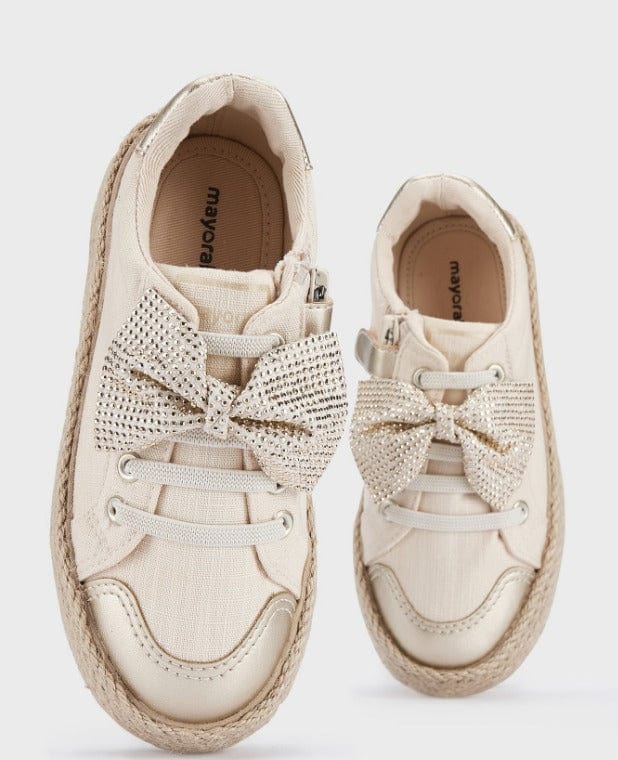 Sneakers mayoral 47425 natural-La Scarpa Shoes Sneakers mayoral 47425 natural GIRLS MAYORAL