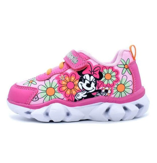 Παιδικά sneakers με λαμπάκια Minnie mouse DM010585-La Scarpa Shoes Παιδικά sneakers με λαμπάκια Minnie mouse DM010585 GIRLS La Scarpa Shoes