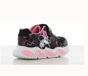 Παιδικά Sneakers για κορίτσι Minnie Mouse DM011379 μαύρο/ροζ με φωτάκια Παιδικά Sneakers για κορίτσι Minnie Mouse DM011379 μαύρο/ροζ με φωτάκια GIRLS EXE KIDS
