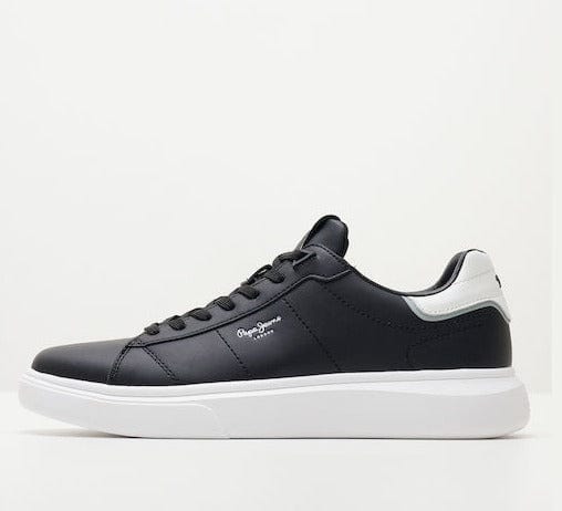 Ανδρικά sneakers Pepe Jeans eaton basic pms30981 999-La Scarpa Shoes Ανδρικά sneakers Pepe Jeans eaton basic pms30981 999 MEN CASUAL PEPE JEANS