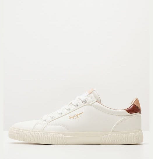 Γυναικεία sneakers Pepe Jeans kenton class whiten pls31537 800-La Scarpa Shoes Γυναικεία sneakers Pepe Jeans kenton class whiten pls31537 800 CASUAL PEPE JEANS WOMEN