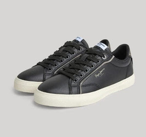 Γυναικεία sneakers Pepe Jeans kenton yust black pls31536 -La Scarpa Shoes Γυναικεία sneakers Pepe Jeans kenton yust black pls31536 CASUAL PEPE JEANS WOMEN