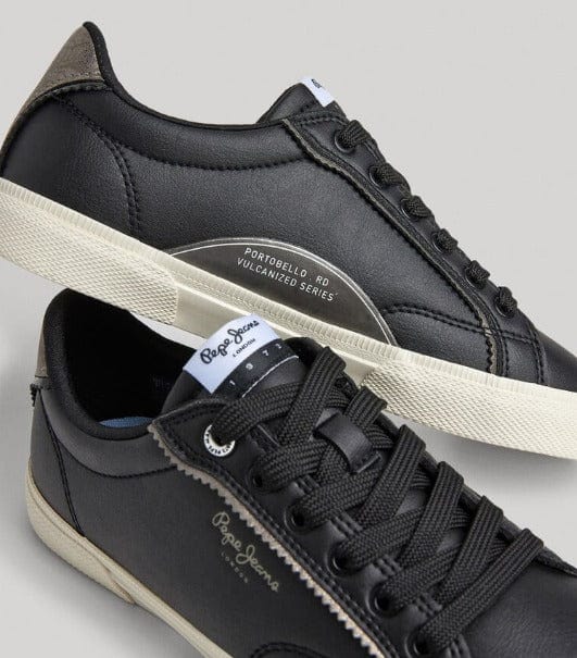 Γυναικεία sneakers Pepe Jeans kenton yust black pls31536 -La Scarpa Shoes Γυναικεία sneakers Pepe Jeans kenton yust black pls31536 CASUAL PEPE JEANS WOMEN