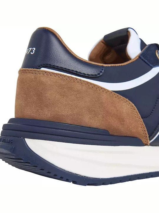Ανδρικά Sneakers Pepe jeans navy PMS60008 Ανδρικά Sneakers Pepe jeans navy PMS60008 MEN CASUAL PEPE JEANS