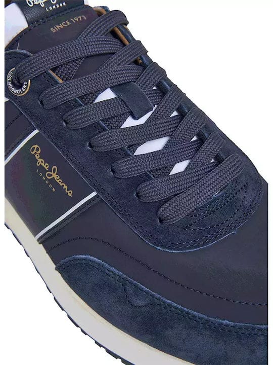 Ανδρικά Sneakers Pepe jeans navy PMS60008 Ανδρικά Sneakers Pepe jeans navy PMS60008 MEN CASUAL PEPE JEANS