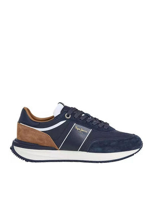 Ανδρικά Sneakers Pepe jeans navy PMS60008 Ανδρικά Sneakers Pepe jeans navy PMS60008 MEN CASUAL PEPE JEANS