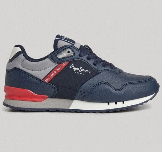 Παιδικά sneakers pepe jeans pbs30579  navy-La Scarpa Shoes Παιδικά sneakers pepe jeans pbs30579  navy BOYS PEPE JEANS KIDS
