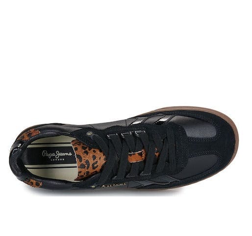 Γυναικεία Sneakers Pepe Jeans μαύρο PLS000009 Γυναικεία Sneakers Pepe Jeans μαύρο PLS000009 CASUAL PEPE JEANS WOMEN