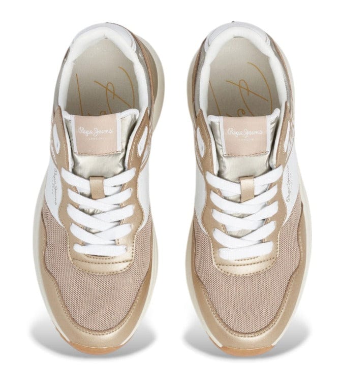 Γυναικεία Sneakers Pepe jeans PLS600021 beige Γυναικεία Sneakers Pepe jeans PLS600021 beige CASUAL PEPE JEANS WOMEN