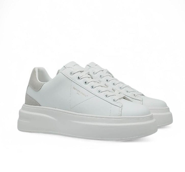 Ανδρικά Sneakers Renato Garini 011 λευκό πάγος καστόρι Ανδρικά Sneakers Renato Garini 011 λευκό πάγος καστόρι MEN CASUAL tamaris men