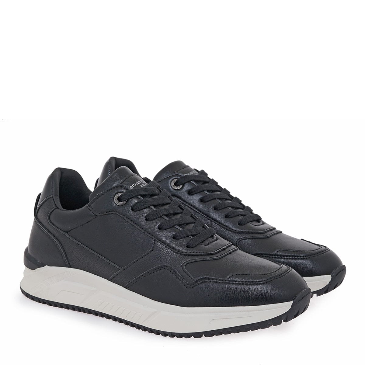 Ανδρικά Sneakers Renato Garini μαύρο 100 Ανδρικά Sneakers Renato Garini μαύρο 100 MEN CASUAL TSAKIRIS MALLAS MEN