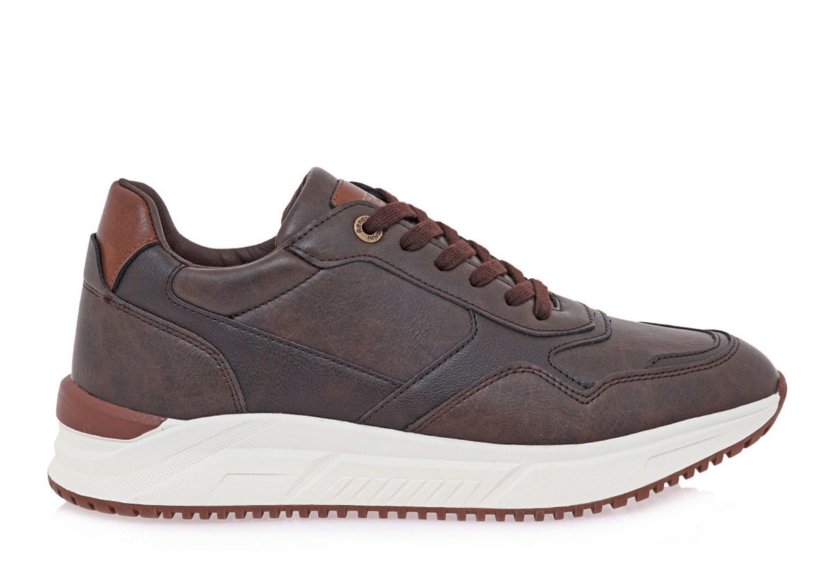 Ανδρικά Sneakers Renato Garini καφέ 100 Ανδρικά Sneakers Renato Garini καφέ 100 MEN CASUAL TSAKIRIS MALLAS MEN