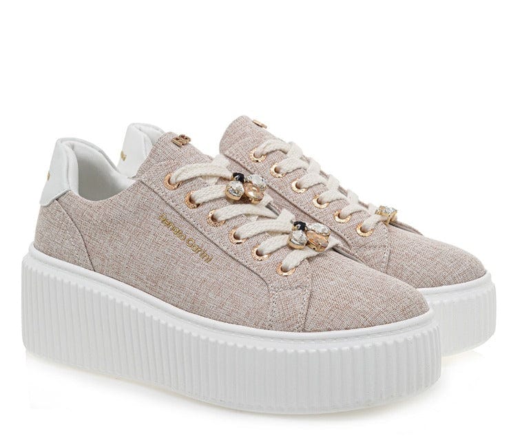 Γυναικεία sneakers Renato Garini 129 μπέζ Γυναικεία sneakers Renato Garini 129 μπέζ CASUAL TSAKIRIS MALLAS