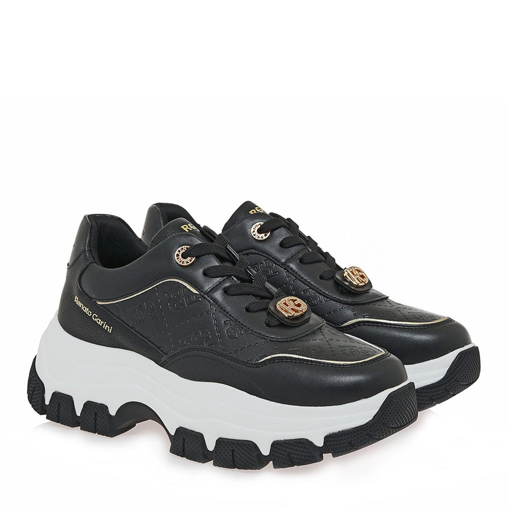 Γυναικεία Sneakers Renato Garini μαύρο 200 Γυναικεία Sneakers Renato Garini μαύρο 200 CASUAL TSAKIRIS MALLAS