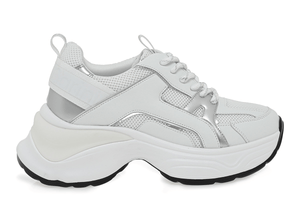 Γυναικεία Sneakers Renato Garini λευκό/ασημί 245 Γυναικεία Sneakers Renato Garini λευκό/ασημί 245 CASUAL TSAKIRIS MALLAS