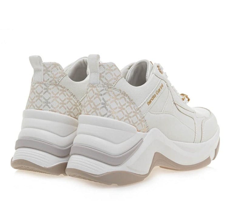 Γυναικεία sneakers Renato Garini 340 λευκό/χρυσό Γυναικεία sneakers Renato Garini 340 λευκό/χρυσό CASUAL TSAKIRIS MALLAS