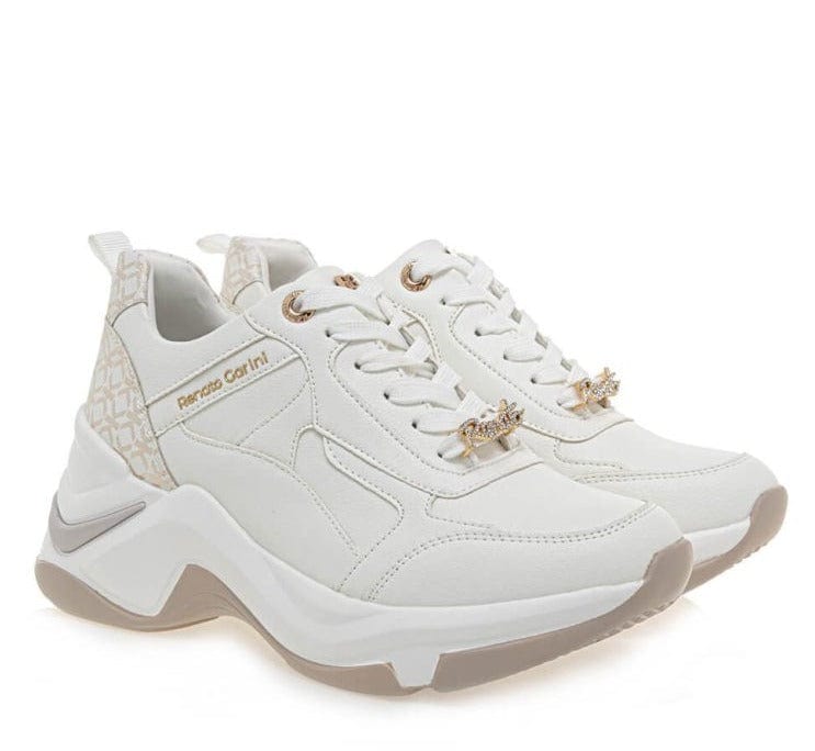 Γυναικεία sneakers Renato Garini 340 λευκό/χρυσό Γυναικεία sneakers Renato Garini 340 λευκό/χρυσό CASUAL TSAKIRIS MALLAS