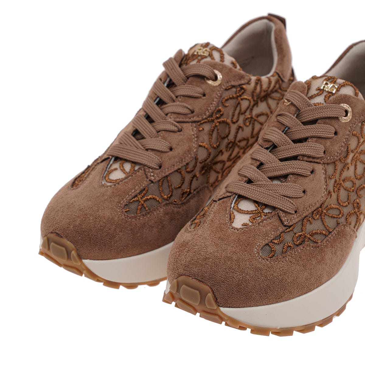 Γυναικεία Sneakers Renato Garini καφέ 418 Γυναικεία Sneakers Renato Garini καφέ 418 CASUAL TSAKIRIS MALLAS