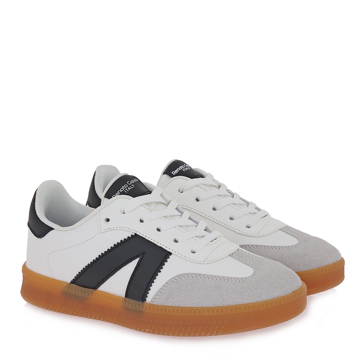 Παιδικά Sneakers Renato Garini λευκό/μαύρο 525 Παιδικά Sneakers Renato Garini λευκό/μαύρο 525 GIRLS EXE KIDS