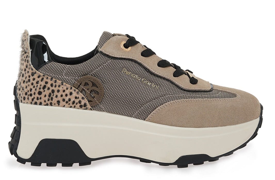 Γυναικεία Sneakers Renato Garini 534 καφέ/λεοπάρ Γυναικεία Sneakers Renato Garini 534 καφέ/λεοπάρ CASUAL TSAKIRIS MALLAS