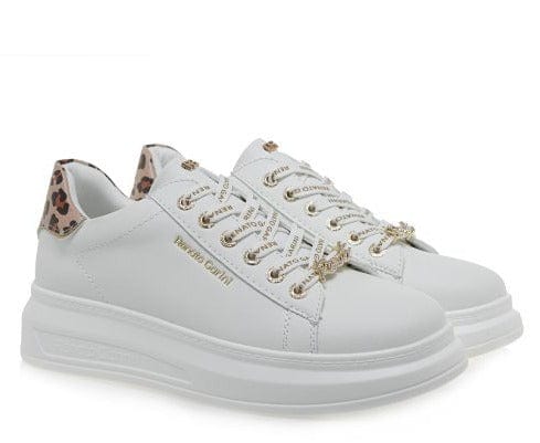 Γυναικεία sneakers Renato Garini 573 λευκό/λεοπάρ Γυναικεία sneakers Renato Garini 573 λευκό/λεοπάρ CASUAL TSAKIRIS MALLAS