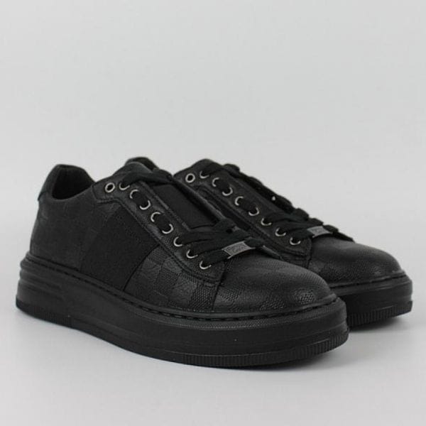 Ανδρικά Sneakers Renato Garini μαύρο κροκό 683 Ανδρικά Sneakers Renato Garini μαύρο κροκό 683 MEN CASUAL TSAKIRIS MALLAS MEN