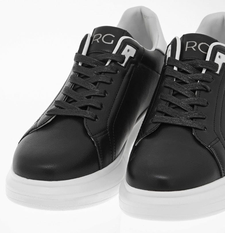 Ανδρικά sneakers Renato Garini 711 μαύρο-λευκό-La Scarpa Shoes Ανδρικά sneakers Renato Garini 711 μαύρο-λευκό MEN CASUAL TSAKIRIS MALLAS MEN