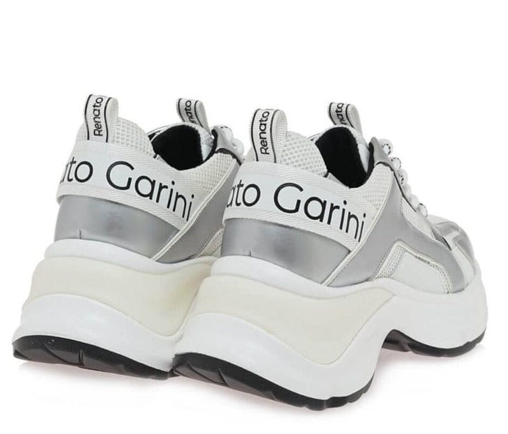 Γυναικεία Sneakers Renato Garini 745 λευκό/ασημί Γυναικεία Sneakers Renato Garini 745 λευκό/ασημί CASUAL TSAKIRIS MALLAS