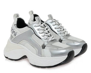Γυναικεία Sneakers Renato Garini 745 λευκό/ασημί Γυναικεία Sneakers Renato Garini 745 λευκό/ασημί CASUAL TSAKIRIS MALLAS
