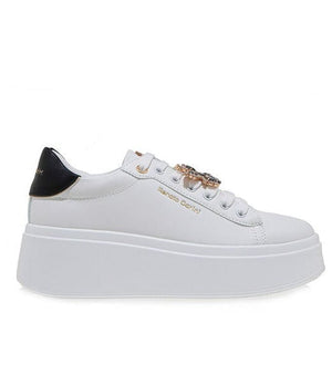 Γυναικεία sneakers Renato Garini 756 λευκό/μαύρο Γυναικεία sneakers Renato Garini 756 λευκό/μαύρο CASUAL TSAKIRIS MALLAS
