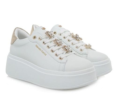 Γυναικεία sneakers Renato Garini 880 λευκό Γυναικεία sneakers Renato Garini 880 λευκό CASUAL La Scarpa Shoes