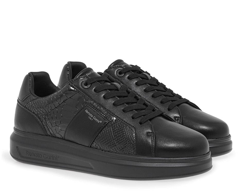 Ανδρικά Sneakers Renato Garini 963 μαύρο κροκο/ μαύρο βερνι Ανδρικά Sneakers Renato Garini 963 μαύρο κροκο/ μαύρο βερνι MEN CASUAL TSAKIRIS MALLAS MEN