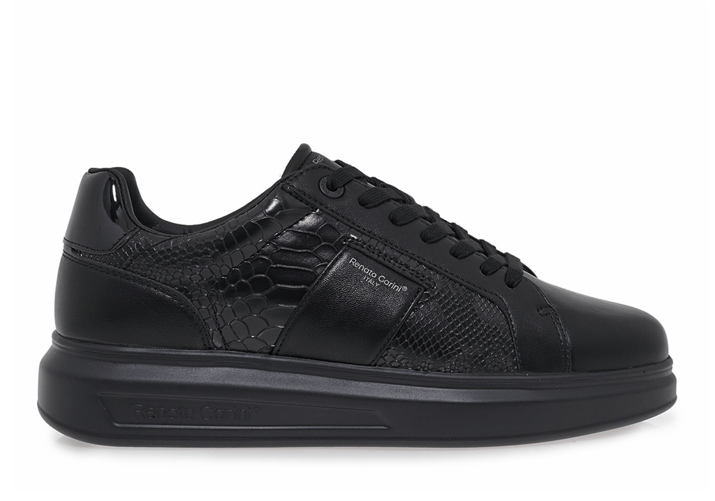 Ανδρικά Sneakers Renato Garini 963 μαύρο κροκο/ μαύρο βερνι Ανδρικά Sneakers Renato Garini 963 μαύρο κροκο/ μαύρο βερνι MEN CASUAL TSAKIRIS MALLAS MEN
